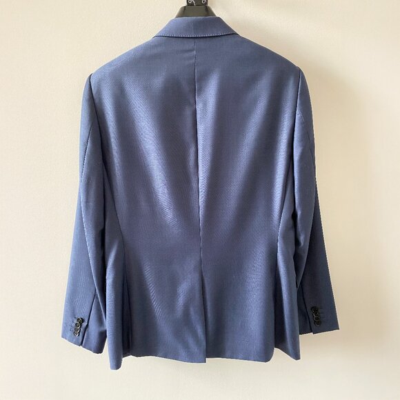 Express Photographer Men's Navy Blue Suit - Complete Set - 40R/33×32 - Picture 2 of 5